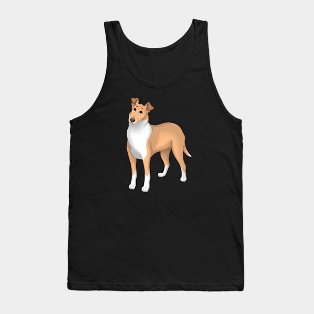 Sable Smooth Collie Dog Tank Top by millersye